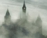 Castle in the fog