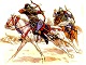 Mounted archers